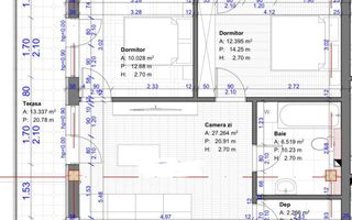 Apartament cu 3 camere+2 terase! - Poză 2