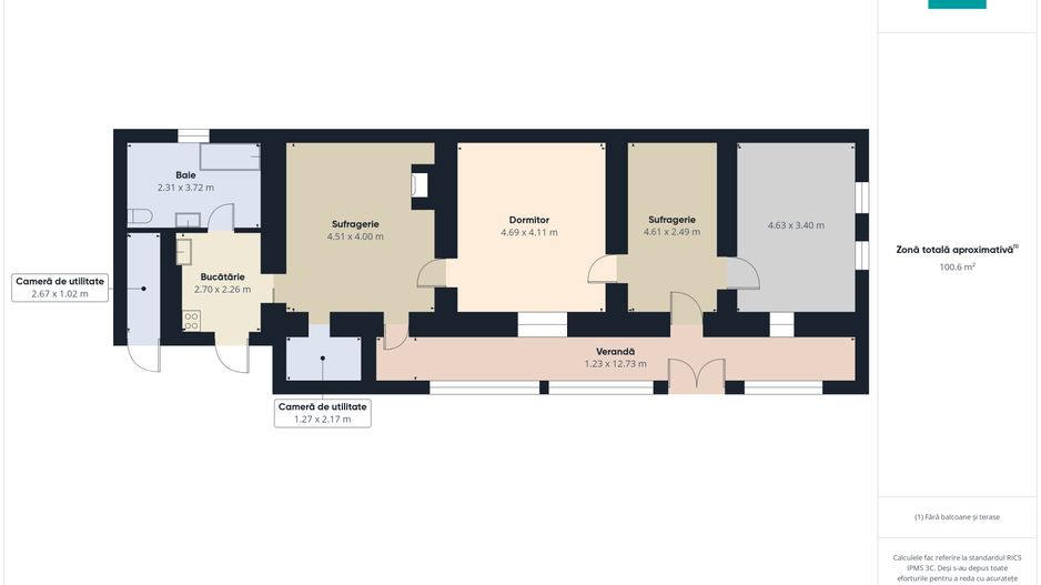 Casă 4 camere centru Vinga - Poză 13