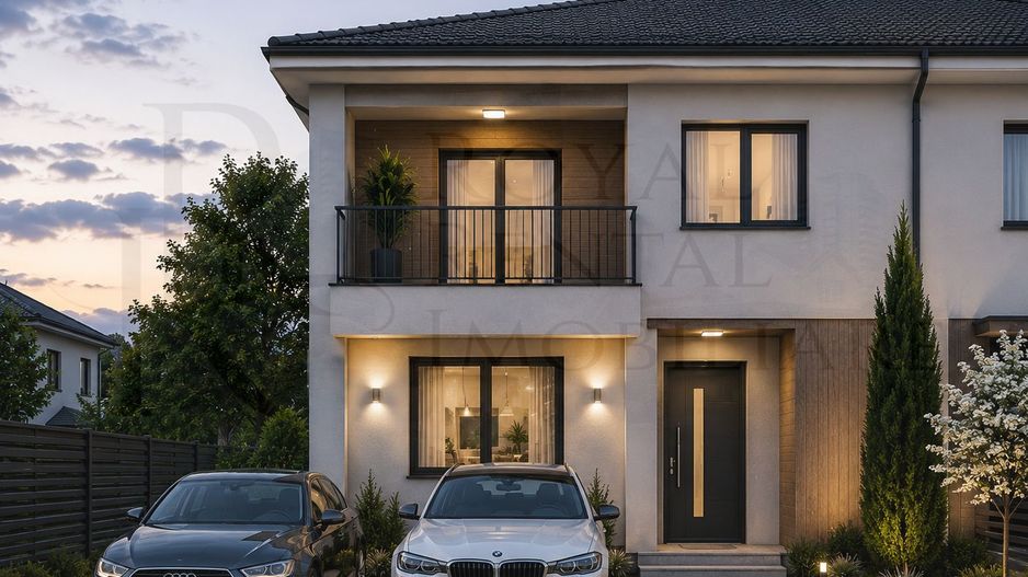 Duplex 4 camere, 120 mp utili, complex cu parc și râu, zona Polus-Poligon - Poză 2