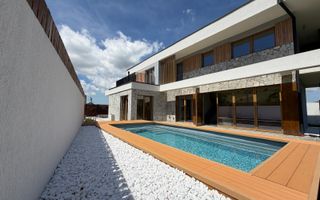 Casa unifamiliara de 170mp, teren 550mp, piscina, garaj, Sannicoara - Poză 1