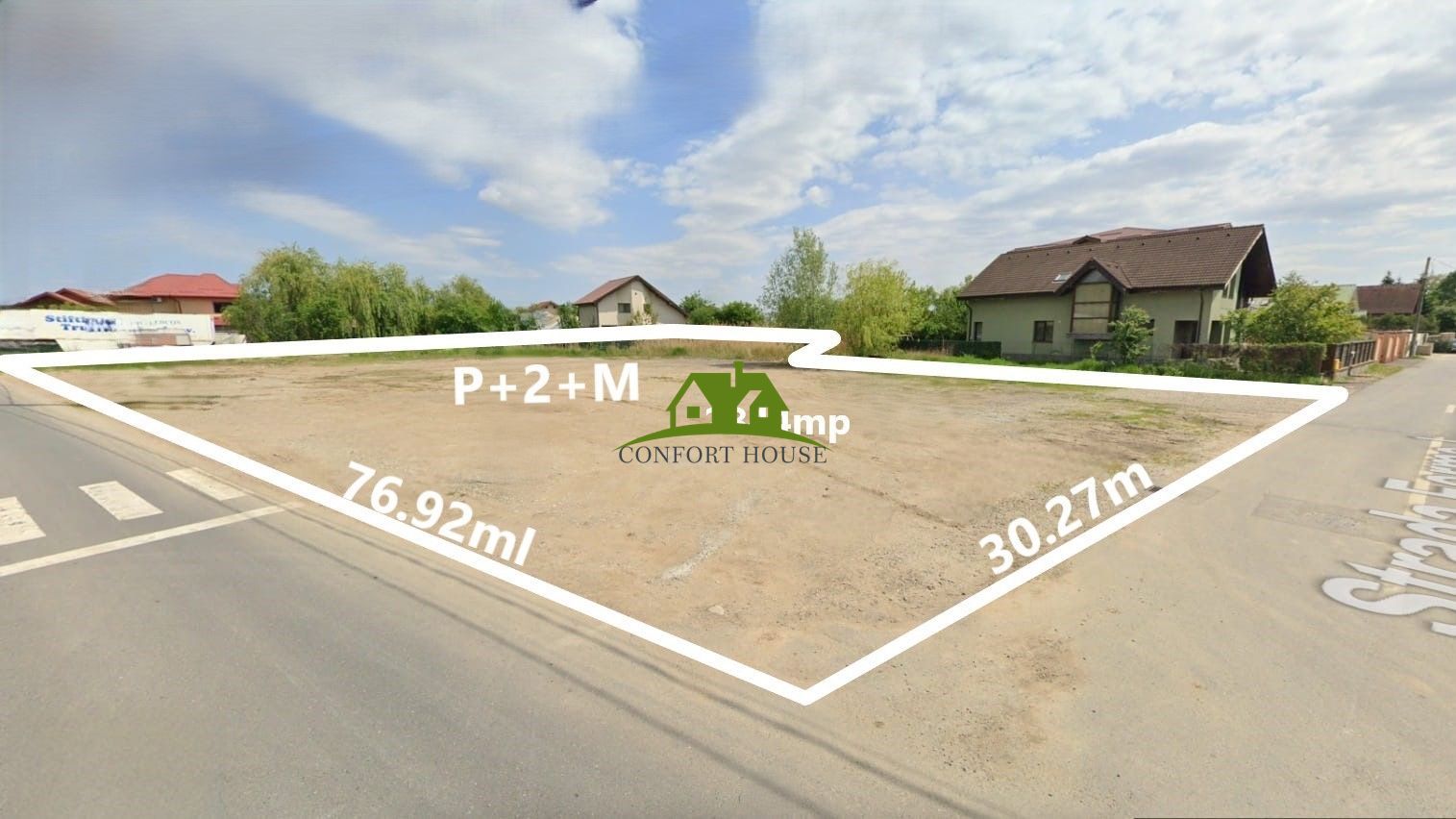 Otopeni intravilan 2.844 mp, colț stradal, deschidere dublă - C.U. - Poză 6