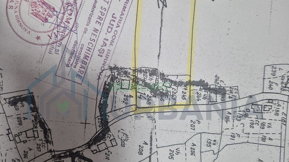 Teren 6.500 mp în Cercu/Bârnova – utilități trase (gaz, apă, curent) - Poză 1