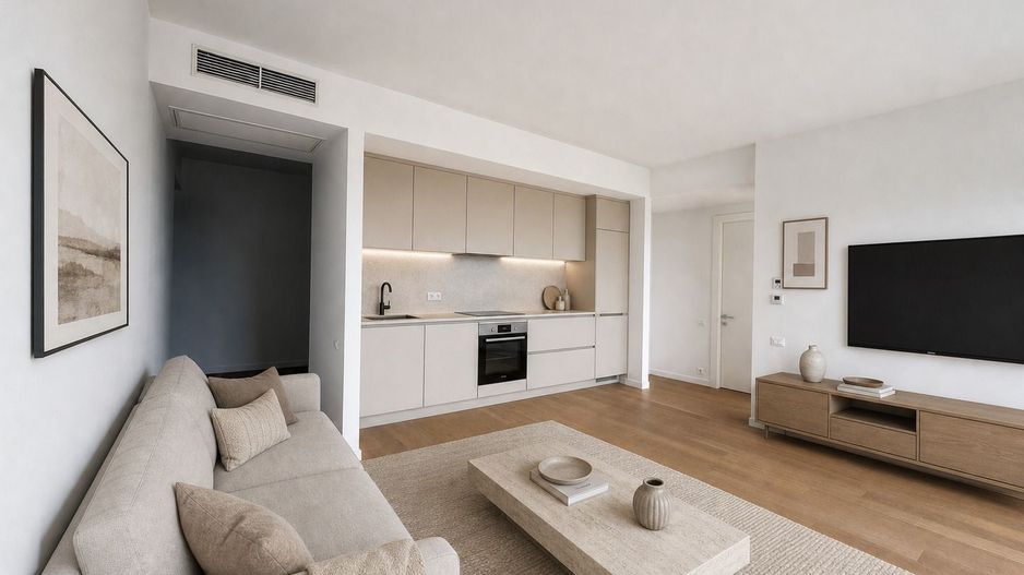 Apartament 2 camere cu vedere spre Lacul Tei | One Verdi Park - Poză 5