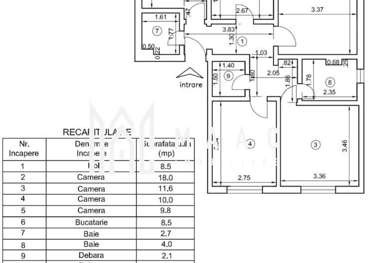 Apartament 4 camere de vânzare | Râmnicu Vâlcea | 80 mp - Poză 7