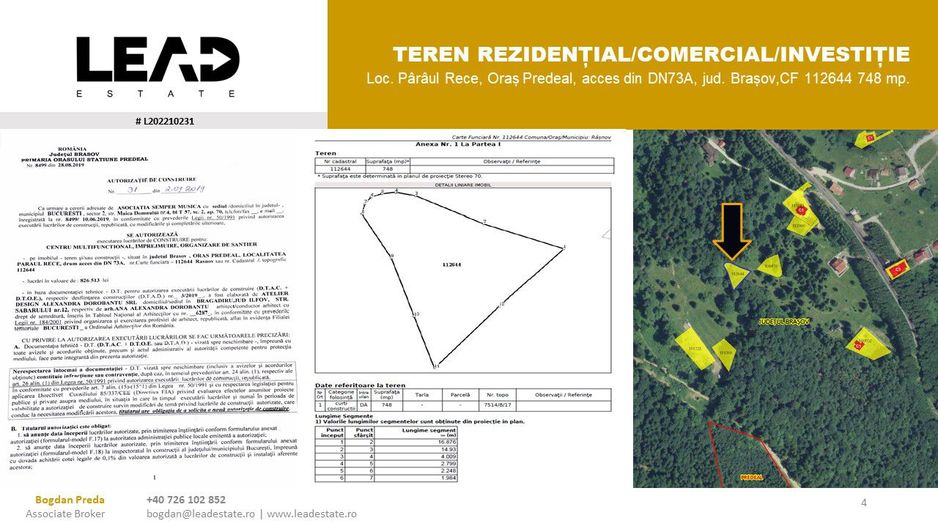 OPORTUNITATE INVESTIȚIE DEZVOLTARE REZIDENȚIALĂ / COMERCIAL (PENSIUNE) - Poză 3