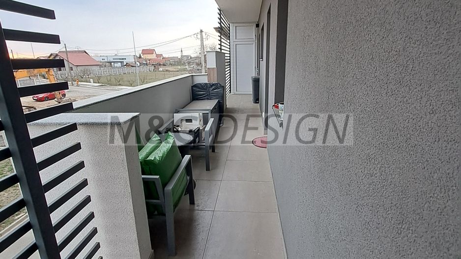 3 camere  bloc nou, 80 mp utili , balcon de 20 m - Poză 38