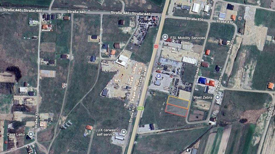 Parcele teren intravilan Osorhei in spate la Lukoil - Poză 1