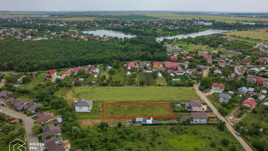 Teren construibil Balotesti, Str. Orhideelor,  1240 mp - Poză 4