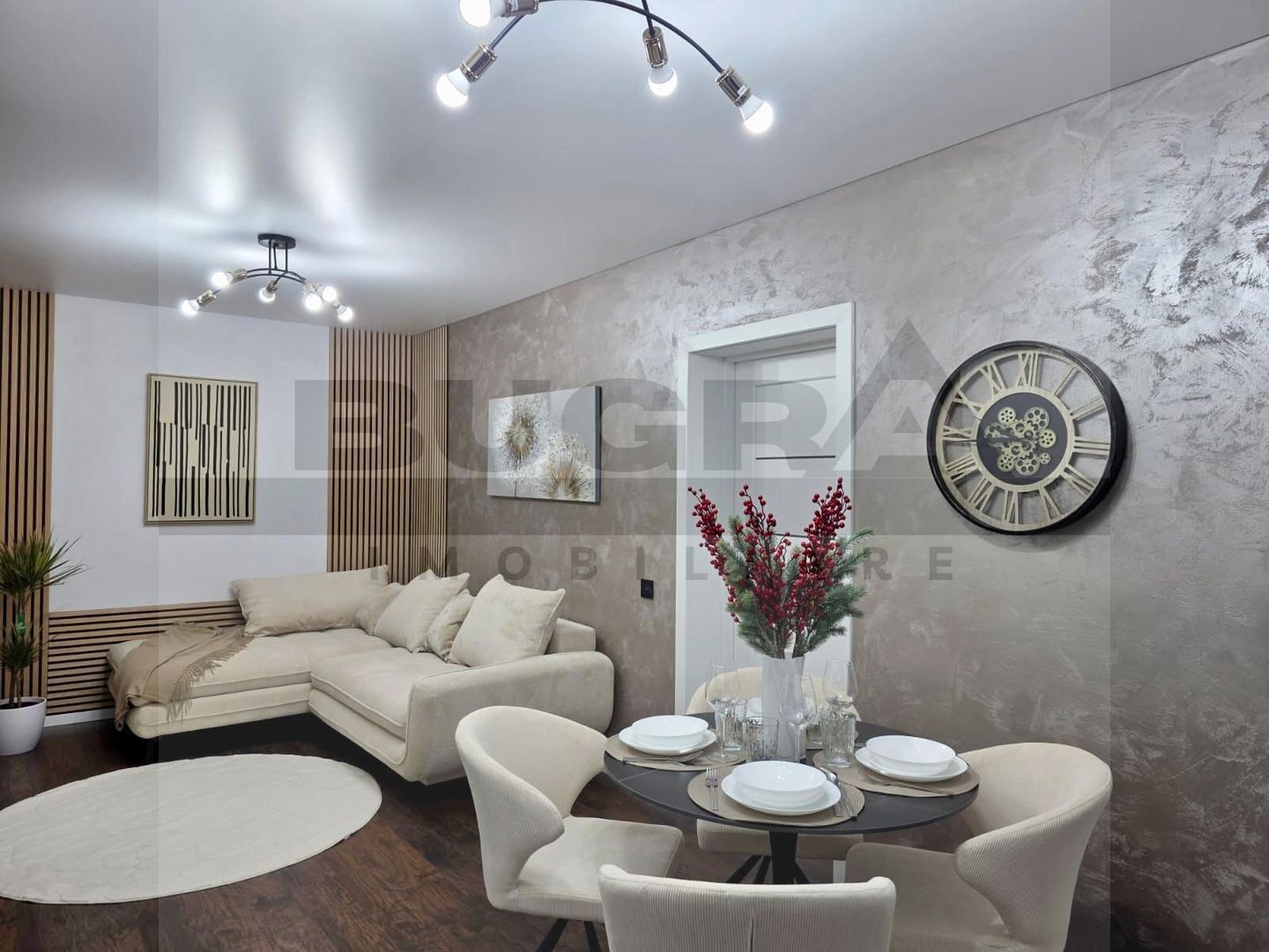 Apartament 3 camere, 59 mp, parcare, TOTUL NOU, zona Mega Image - Poză 2