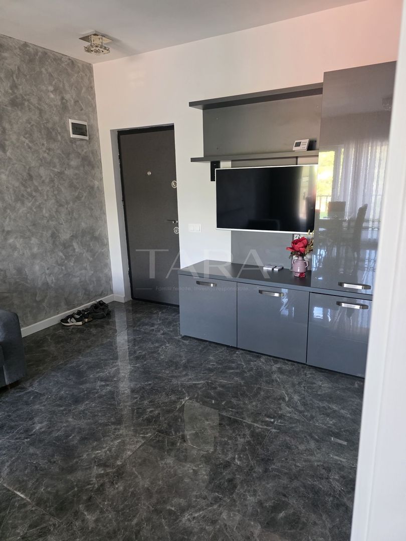 Apartament 2 Camere în Beta Residence, Chinteni –Balcon Generos. - Poză 3