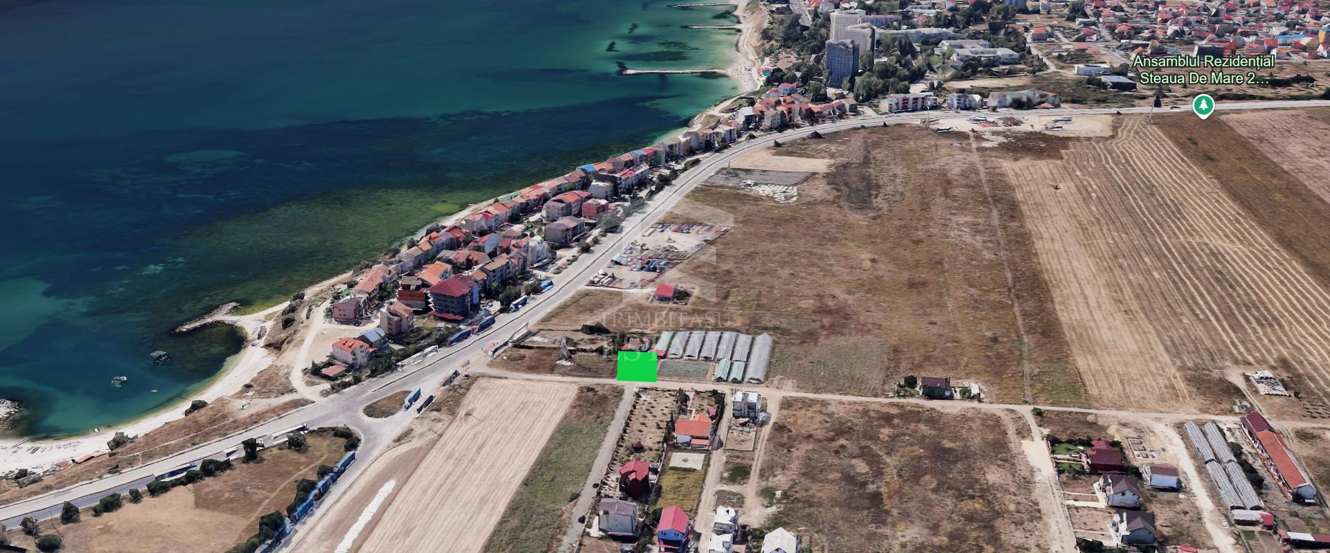 Teren intravilan 608mp Agigea RO-RO toate utilitățile vedere la mare - Poză 4