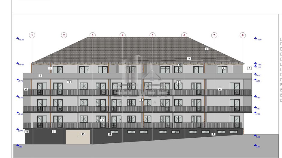 Apartament cu 3 camere/59 mp/Terasa 26mp/imobil NZEB. - Poză 1