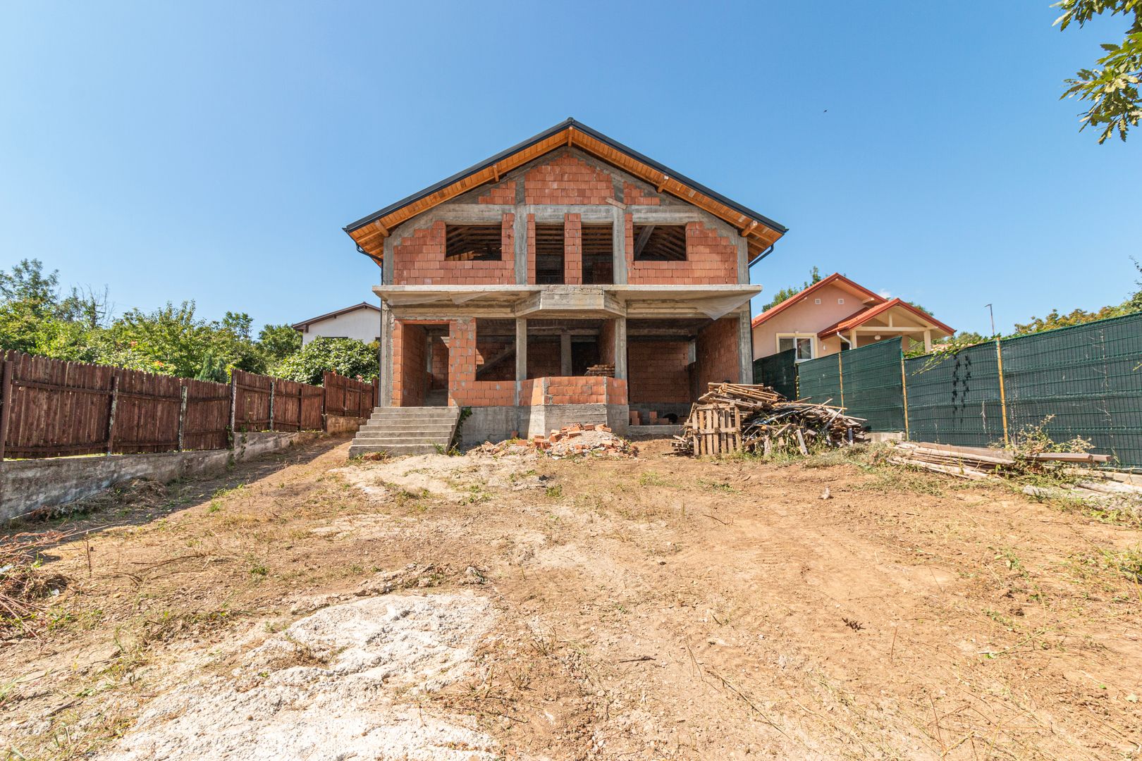 Casa noua de vanzare, Balotesti, aproape de lac, teren 1000mp - Poză 21