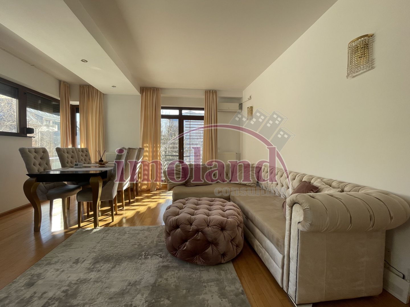 Apartament 3 cam mobilat utilat lux + parcare + boxa bloc boutique Domenii Casin - Poză 5