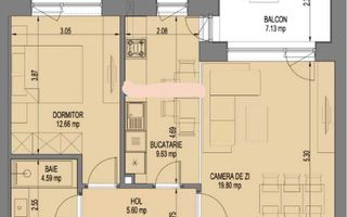 Apartament 2 camere Nusco City I Pipera Aviatiei Aurel Vlaicu I COM 0% - Poză 1