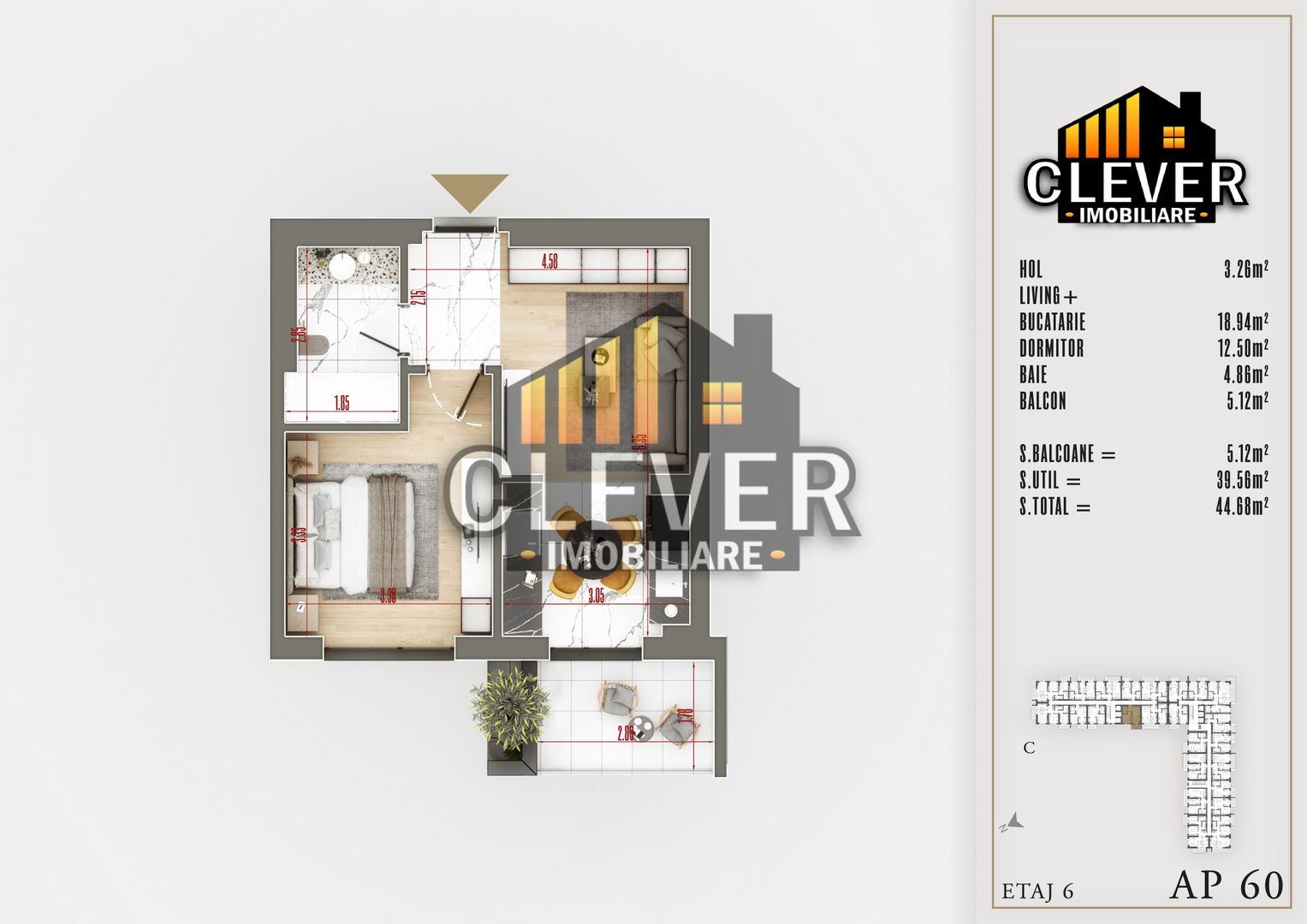 Ideal Investitie-Apartament Premium 2 Camere-Theodor Pallady - Poză 1