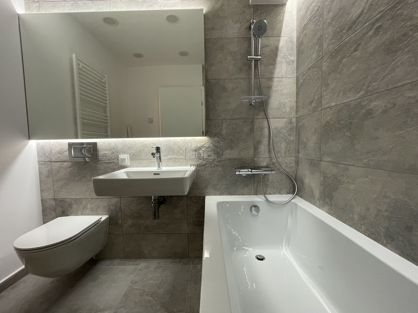 APARTAMENT COCHET DE 2 CAMERE LA INCHIRIERE IN STRAULESTI LANGA OMV - Poză 13