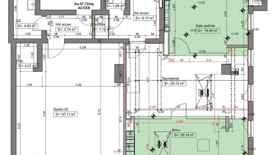 De vânzare – spațiu de birouri ultracentral în Arad Plaza - Poză 10