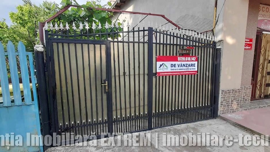 Casă de cărămidă, cu 4 camere, 417mp teren, lăngă Gara de Sud, Tecuci - Poză 12