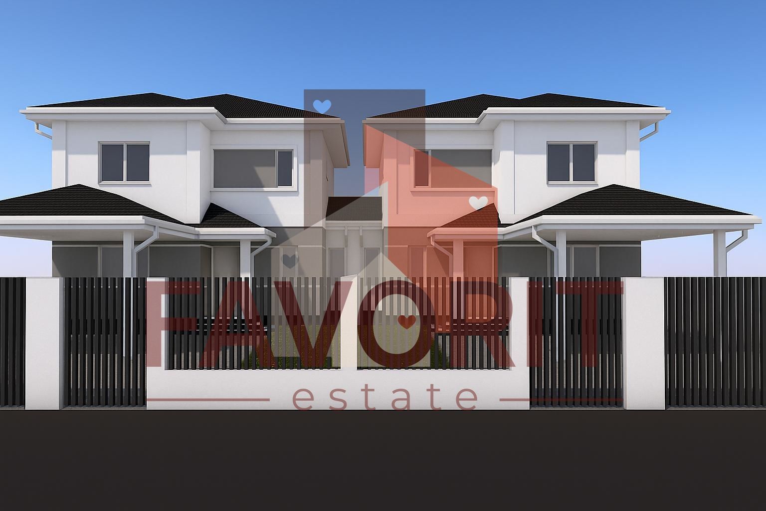 Duplex despartit prin camera tehnica. Carport. Pozitie excelenta - Poză 1