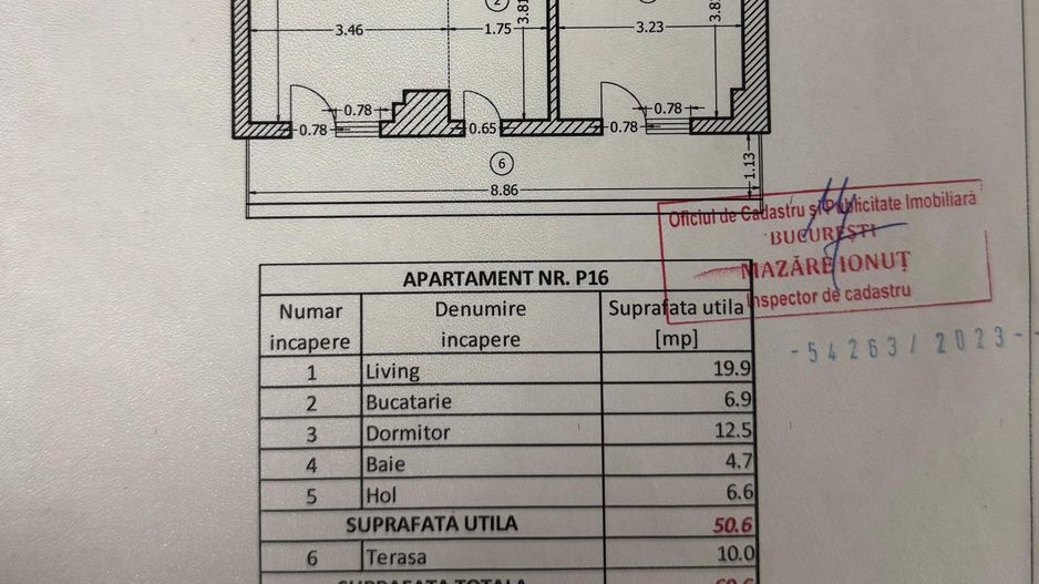 Apartament cu 2 camere - Mobilat cu Designer - in Central Address - Poză 8