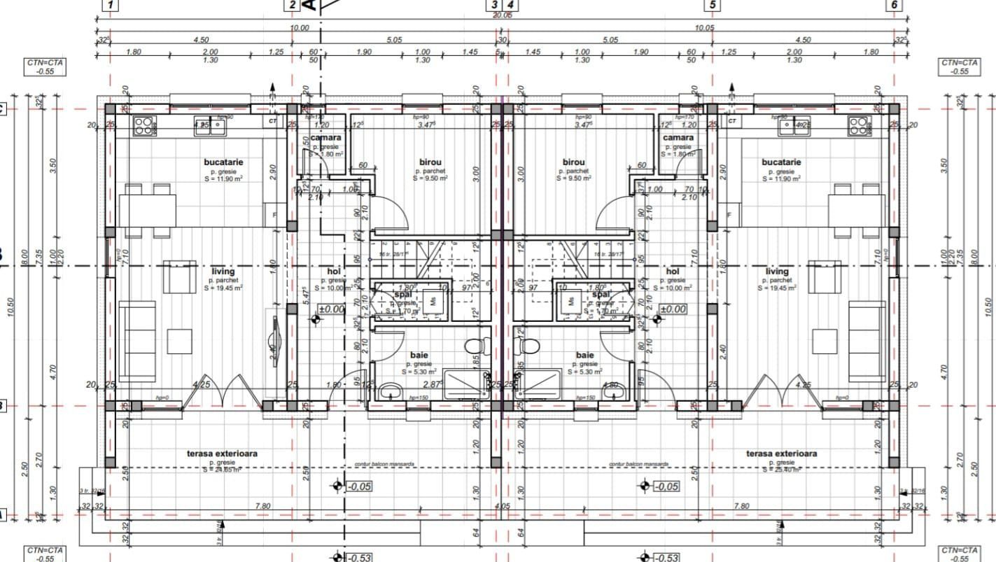 Casă tip Duplex -Sângeorgiu de Mureș - Poză 1
