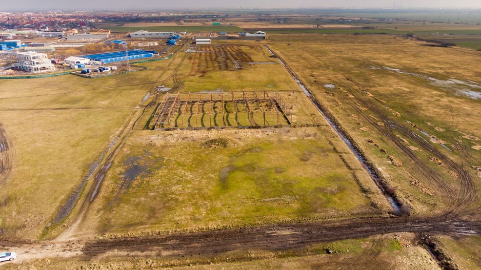 Teren intravilan 6759mp zona industrială Săcălaz - Poză 3