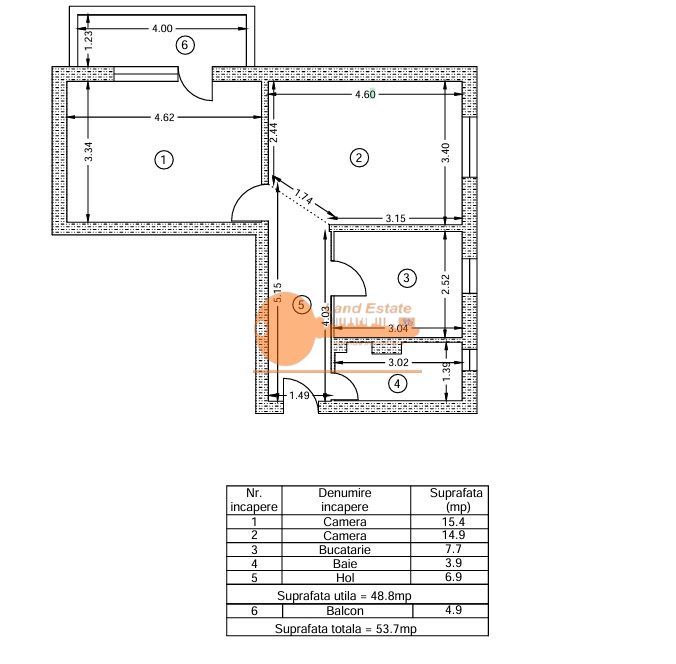 Apartament cu 2 camere in zona Parc Tineretului - Poză 6