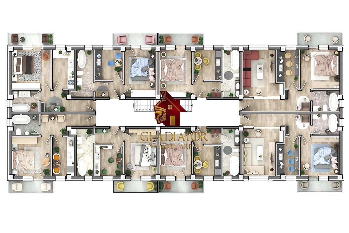 Apartament 1 camere, decomandat, bloc nou, Capat CUG - Lunca Cetatuii - Poză 5