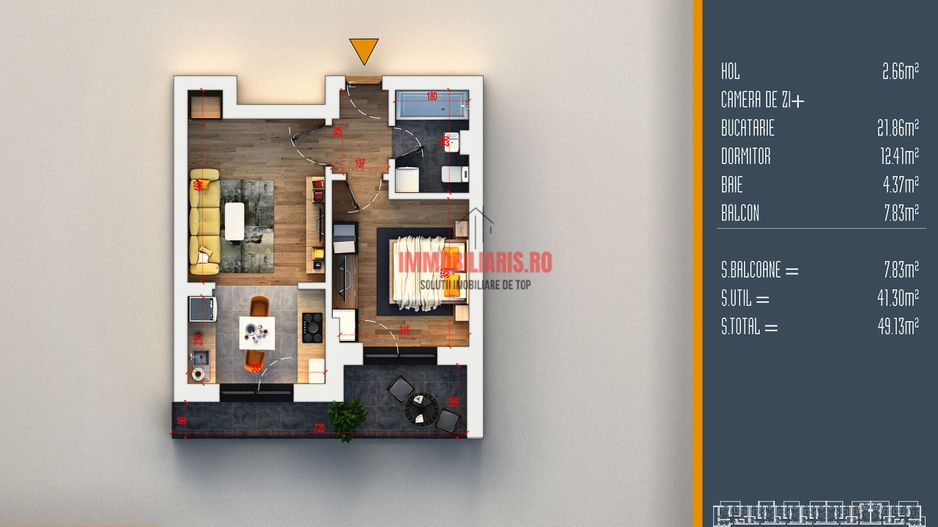 Titan-Pallady-Metrou - Spatii Verzi si Parcuri - Direct Dezvoltator - Schiță 2