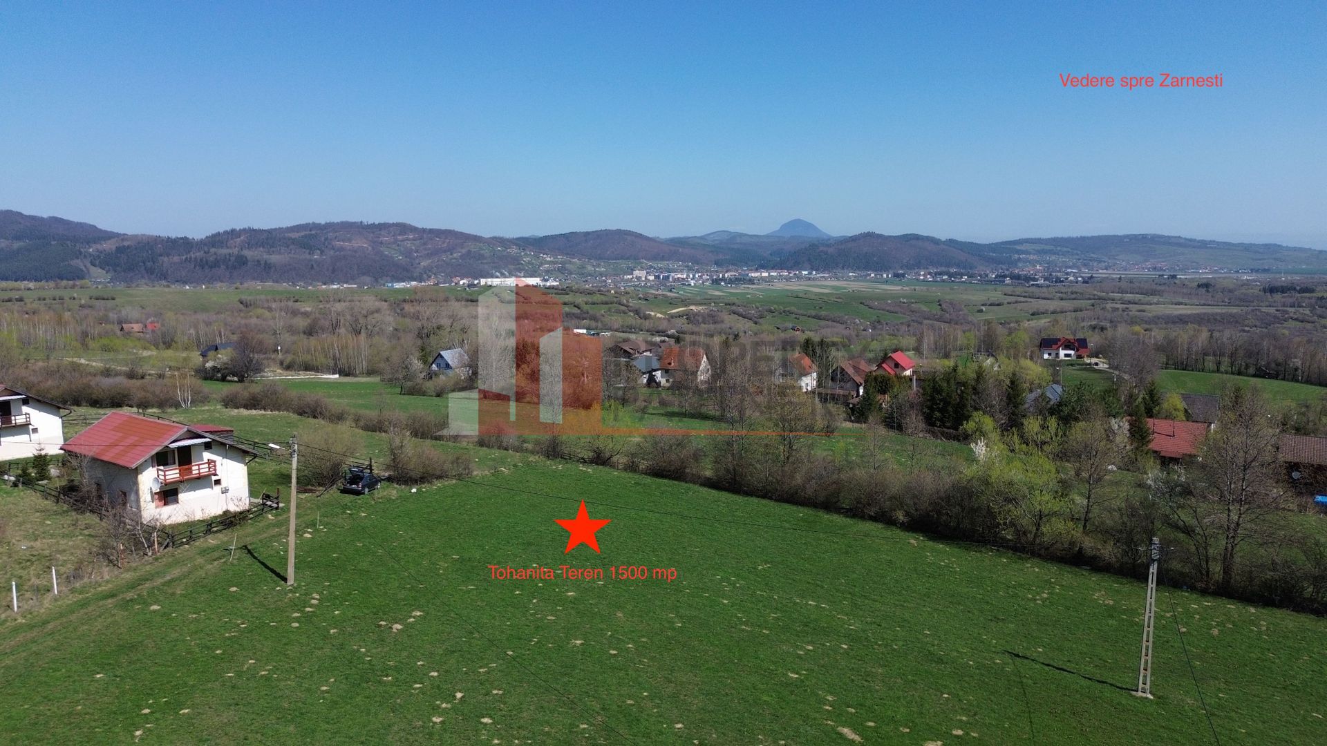 Teren Bran Tohanita | Intravilan 1.379 mp | Vedere Panoramică| - Poză 3