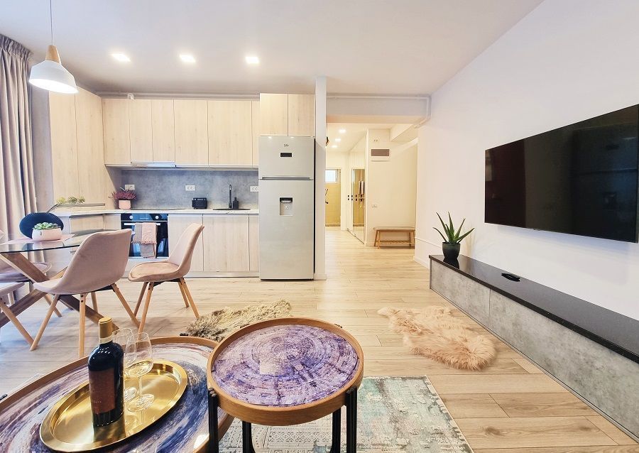 Rental modern 3 rooms apartment | Baneasa-Sisesti | Free View | Parkin - Poză 5