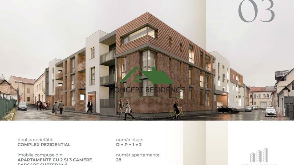🏛️ Millenium Plaza | Ansamblu rezidențial premium – Centrul Vechi - Poză 1