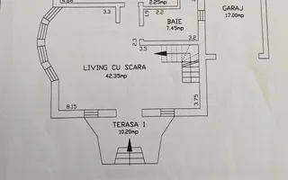 Casa moderna, individuala cu Garaj - Sura Mare - Schiță 33