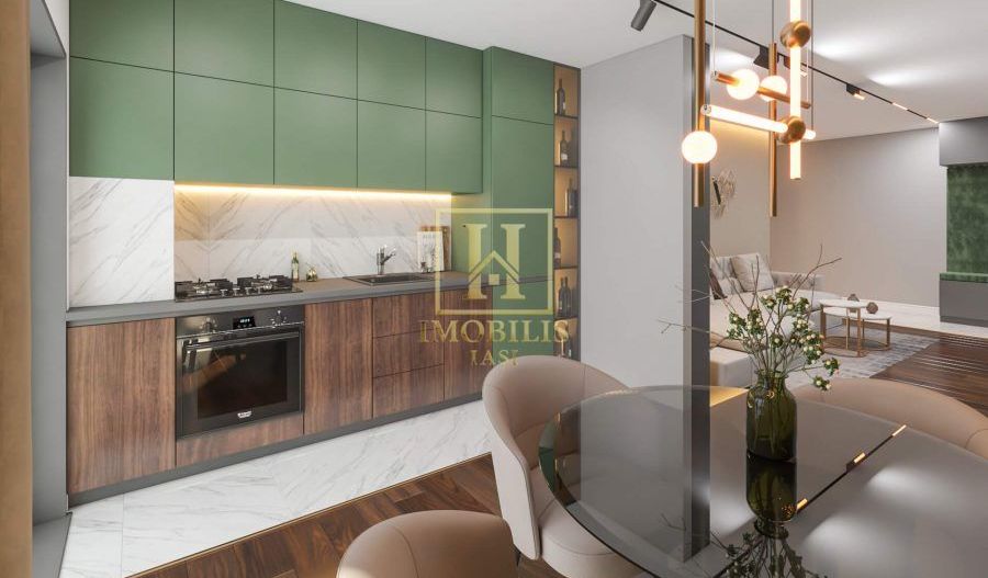 Finalizat! Apartament 2 camere, et.3, 64mp, Copou - Poză 3