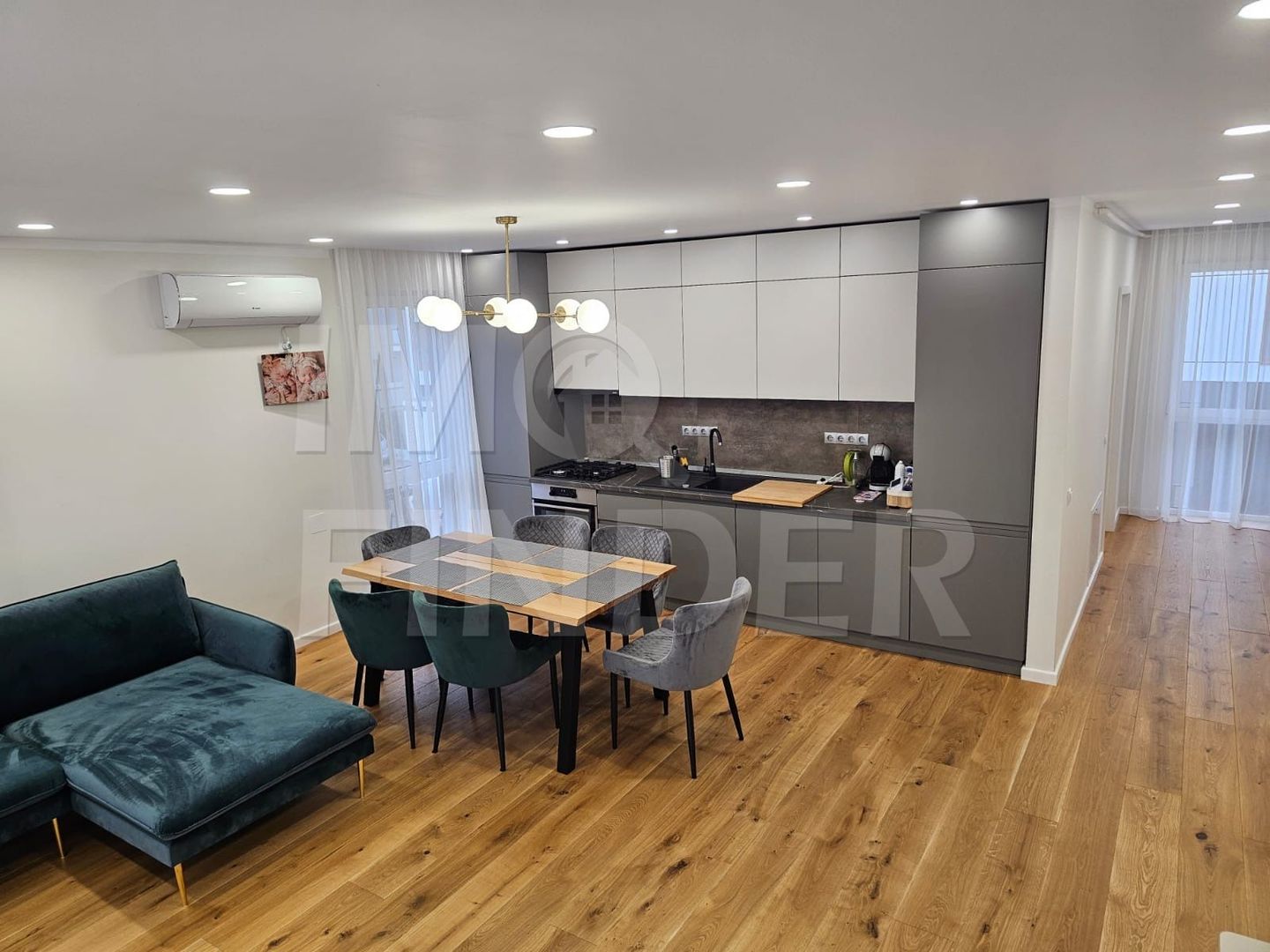 Apartament 3 camere, 76 mp, Borhanci, garaj, ocupabil imediat - Poză 4