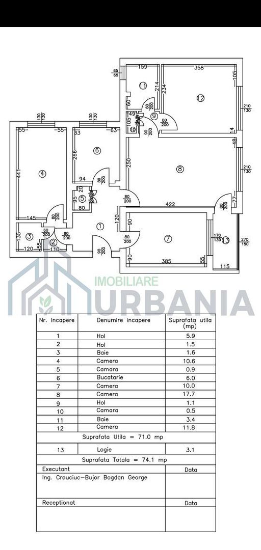 Apartament 4 camere Podu Ros - Poză 1