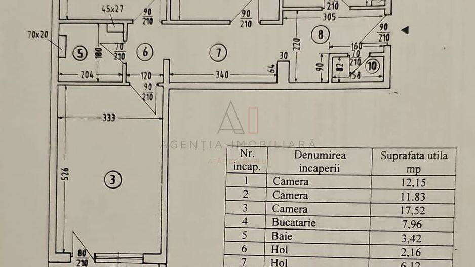 3 Camere Titulescu | Bloc Reabilitat - Poză 9