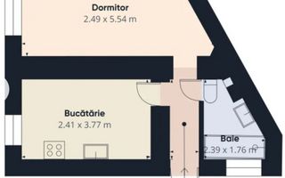 GARSONIERA ULTRACENTRALA | 40 MP TOTAL | FARA RISC SEISMIC | ZONA CISMIGIU - Schiță 8