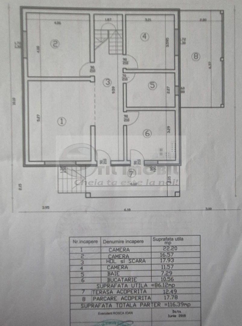 Casa individuala 159 mp + curte (total 450 mp) - Tomesti -180.000euro - Schiță 9