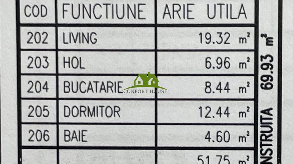 Apartament 2 camere, bloc nou, P+3, Ap.10, Et.2, Bl.6 - CP2462247 - Poză 7