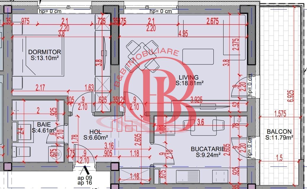 Oferta Lansare 2 camere decomandat bloc boutique - Schiță 5