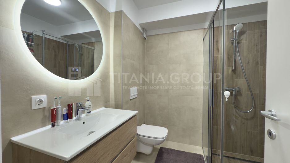 Apartament modern 3 camere, etaj intermediar + parcare - zona Coresi - Poză 8