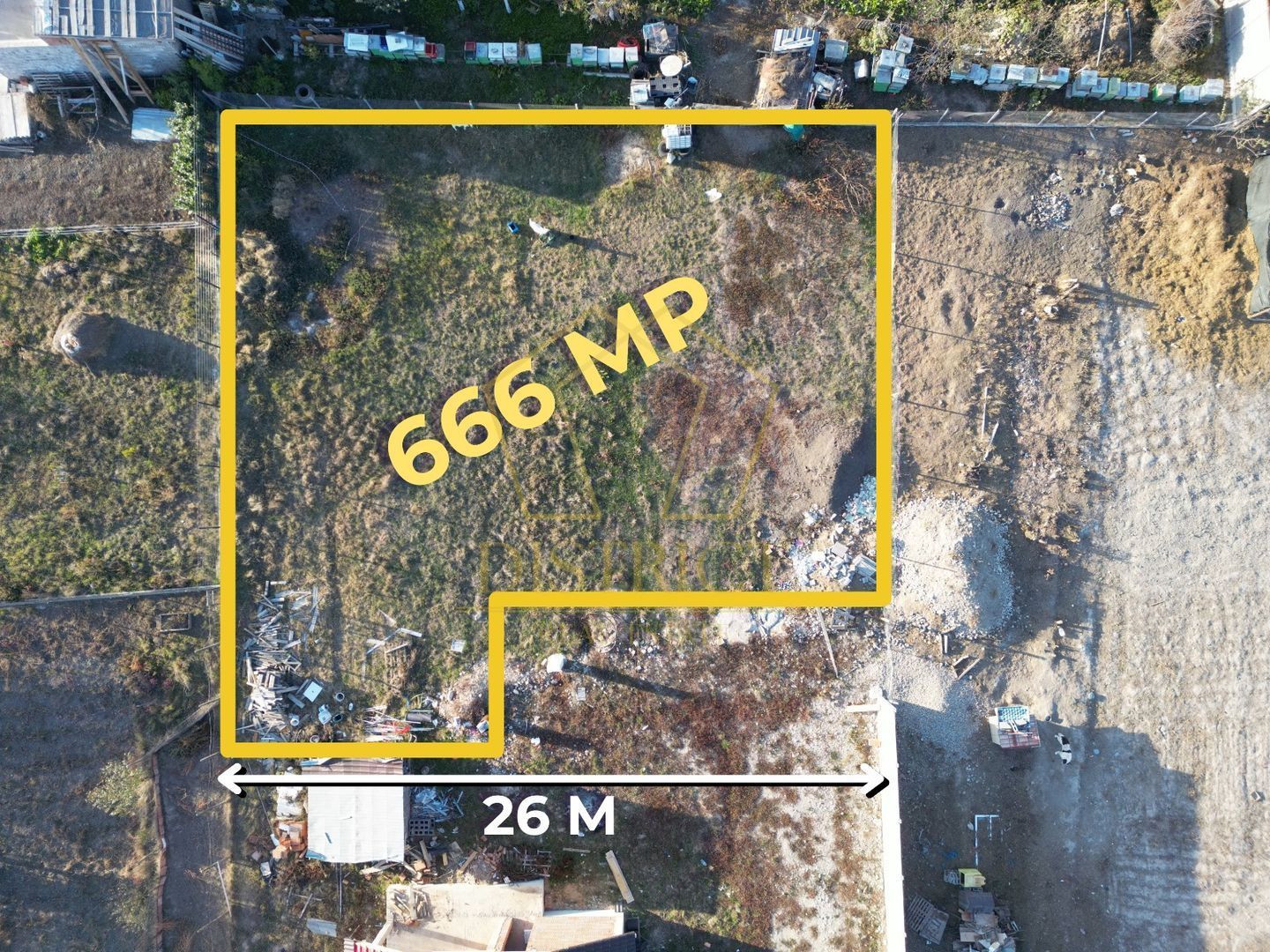 Teren 666mp cu autorizatie de duplex | Bucovat - Poză 2