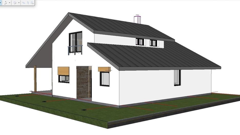 Teren 744 mp + Proiect cabana  Marisel - Poză 7