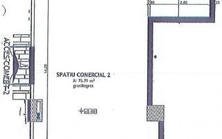 Spatiu comercial de inchiriat in zona Complex Sportiv Gheorgheni - Schiță 7