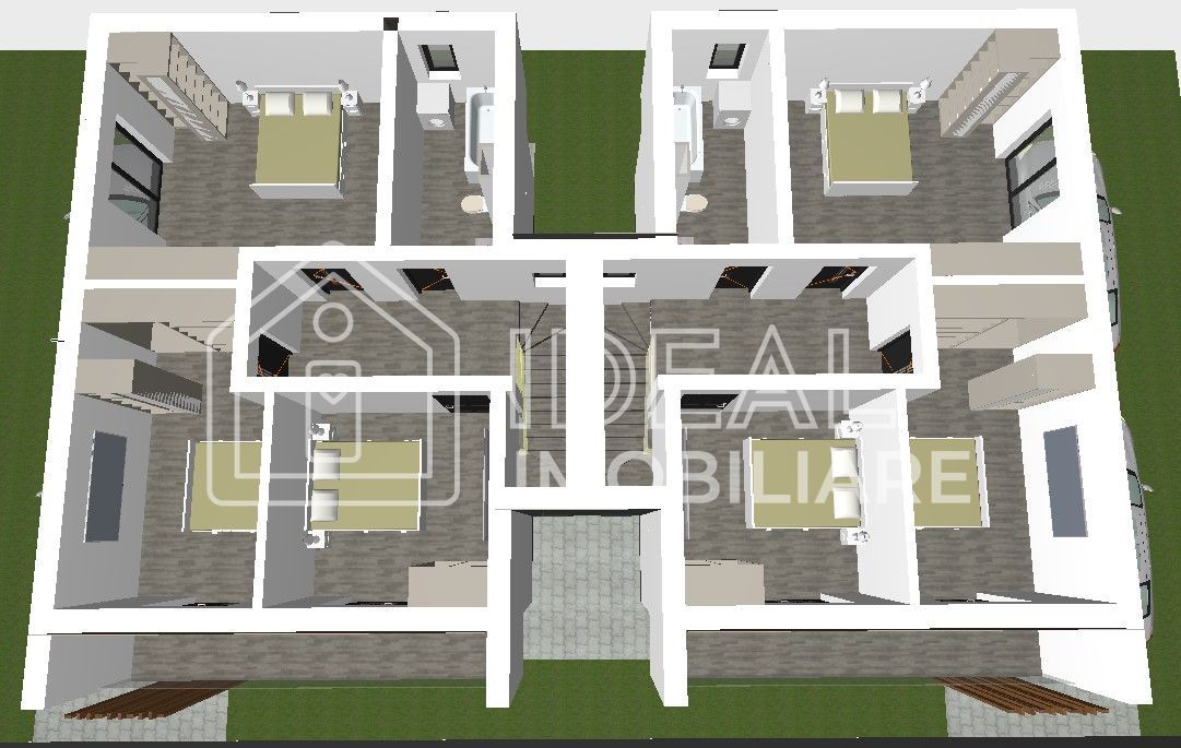 Casa cu Moderna cu 4 camere si gradina, in Selimbar - Poză 6