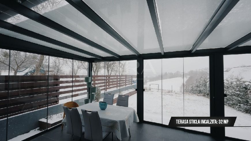 Casă modernă cu teren generos și panoramă superbă în Feleacu - Poză 6