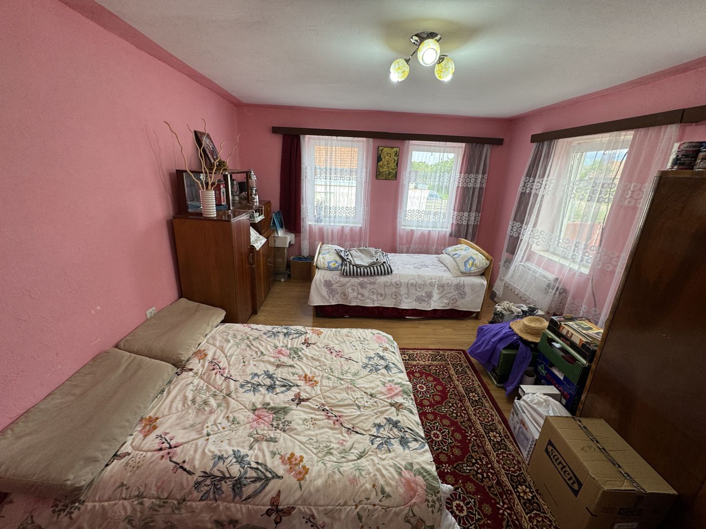 Casa individuala in Arpasu de Sus, teren mare, partial renovata - Poză 6