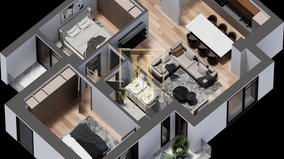 Promo! Apartament NOU 3 camere 92 mp + loc de parcare Cug 188450 euro - Poză 8